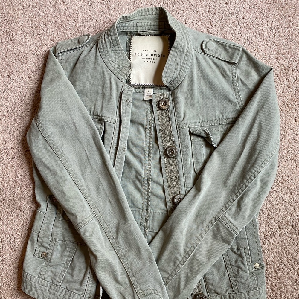 Abercrombie military jacket